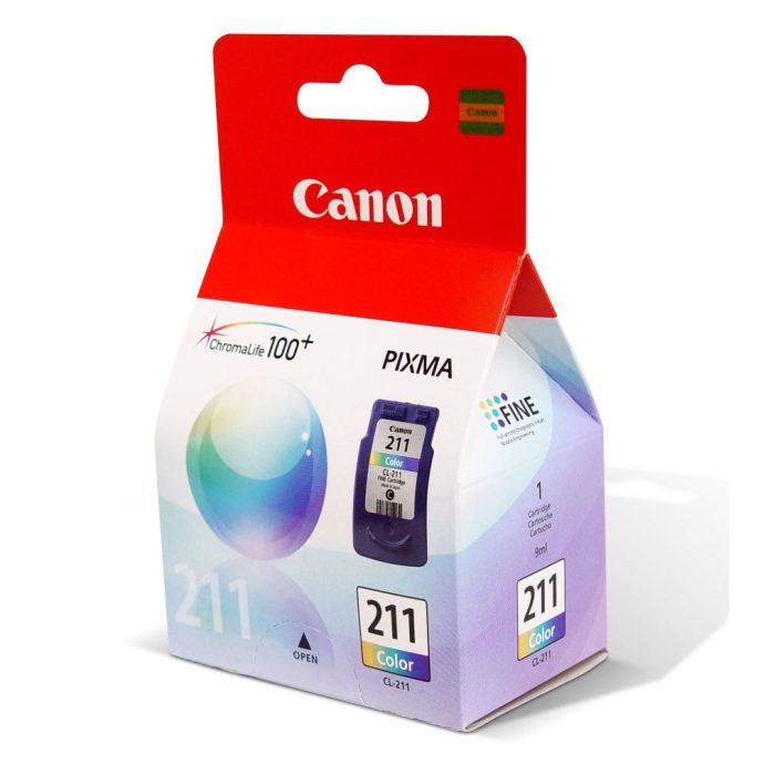 Cartucho de tinta Canon 211 Color Estandar (Cl211) - Image 1