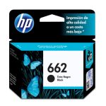 Cartucho de tinta HP 662 Negro Original (CZ103AL)