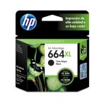 Cartucho de tinta HP 664XL Negro Original (F6V31AL)