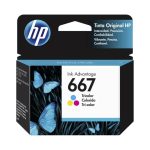 Cartucho de tinta HP 667 Tricolor Original (3YM78AL)