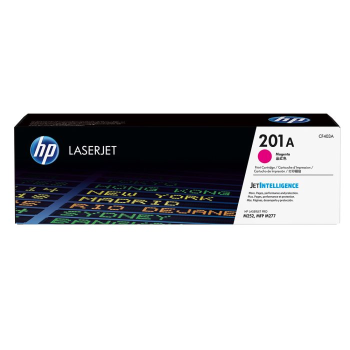 Cartucho de tóner HP 201A Magenta Laserjet Original (CF403A) - Image 1