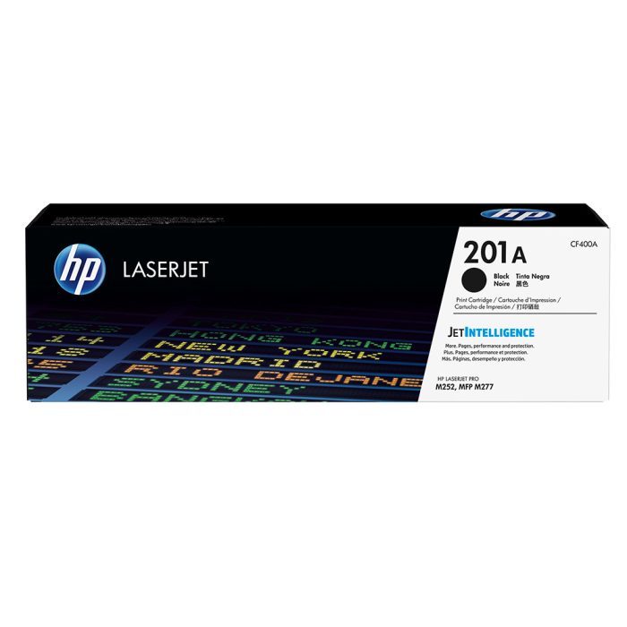 Cartucho de tóner HP 201A Negro Laserjet Original (CF400A) - Image 1