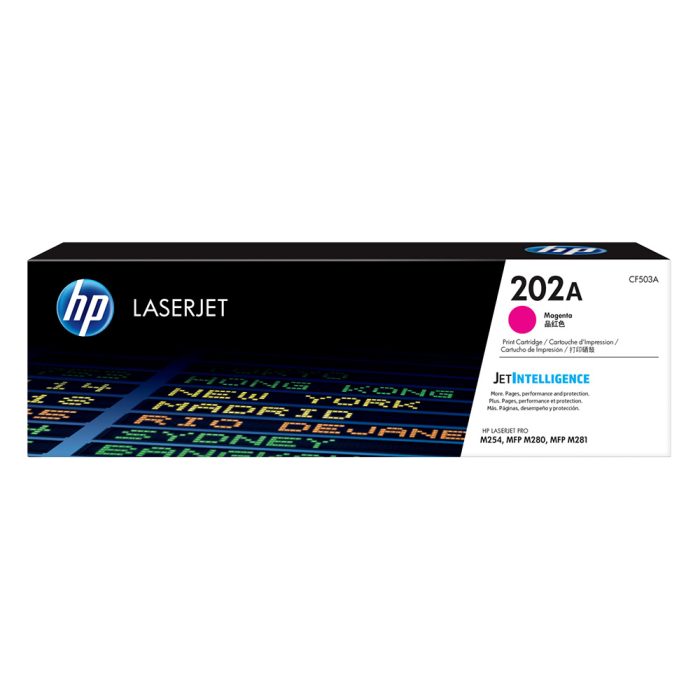 Cartucho de tóner HP 202A Magenta Laserjet Original (CF503A) - Image 1