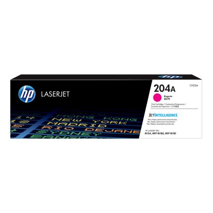 Cartucho de tóner HP 204A Magenta Laserjet Original (CF513A)