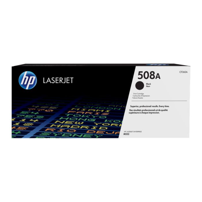 Cartucho de Tóner HP 508A Negro LaserJet Original (CF360A) - Image 1