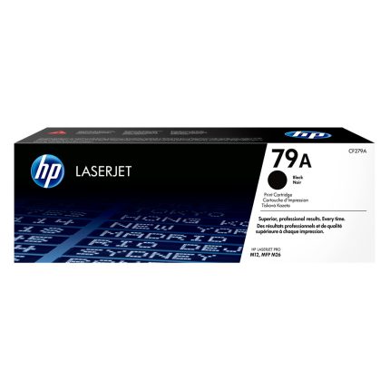 Cartucho de tóner HP 79A Negro Laserjet Original (CF279A)