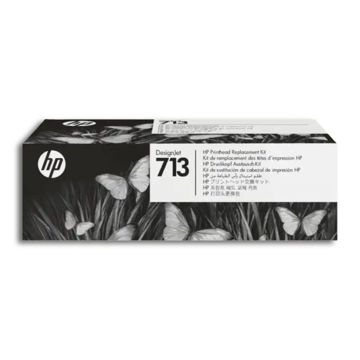 Cartucho de tinta HP 713 Designjet Kit de reemplazo de cabezal de impresión (3ED58A) - Image 1