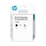 Kit de Cabezales de Impresión HP GT 3YP86AL Negro/Tricolor (3Y986AL)