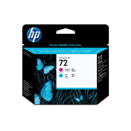 Cabezal de impresión HP 72 Magenta y Cian Original (C9383A)