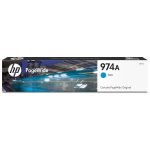Cartucho de tinta HP 974A Cian PagewiDe Original (L0R87AL)