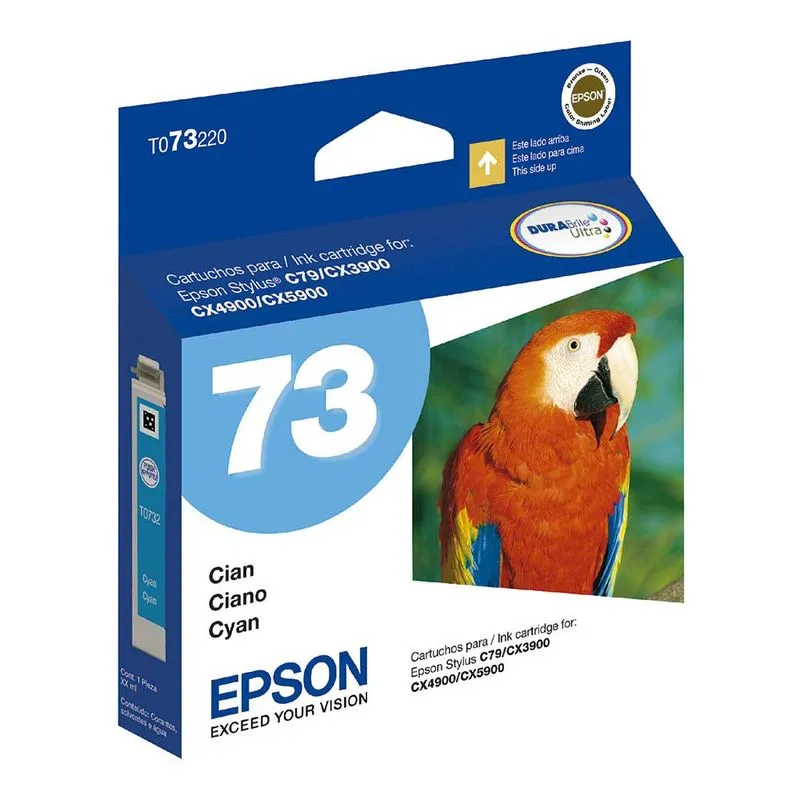 73 CIAN Cartucho Epson T073220 Cian. - Image 1