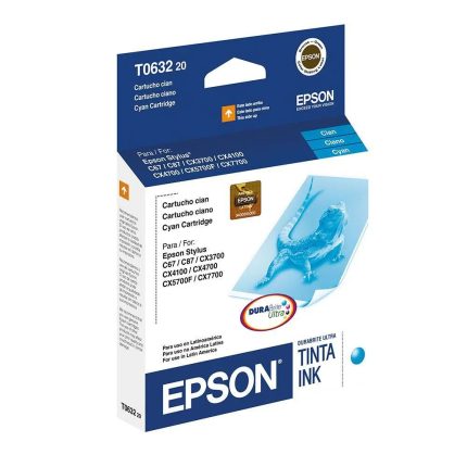 Cartucho Epson T063220 Cyan C67-C87C