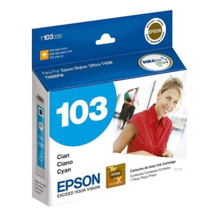 Cartucho Epson T103220 Cian