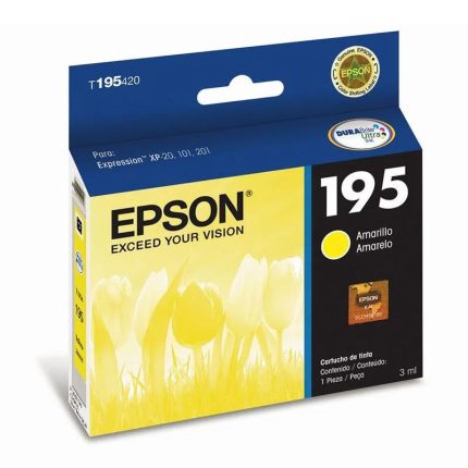 Cartucho Epson T195420 Amarillo